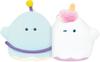 Crux Keychain NicoNui Set of 2 Matching Euphonium/Unicorn Plush Toys with Magnetic Cheeks, 115783
