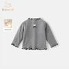 Banxidi Girls' Padded Long-Sleeve T-Shirt