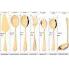 Mirror Gold Dinnerware Set Service Spoon Colander Stainless Steel Cutlery Set Catering Serving Utensils Party Banquet Tableware