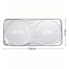 Car Front Windshield Sun Shade UV Resistant Sunshade Accessories For VW Golf T‑Roc Tiguan Polo Passat T‑Cross Taigo ID.4 ID.7