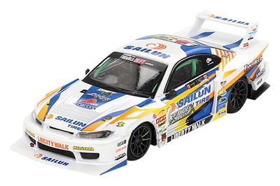 MINI GT 164 Nissan Silvia (S15) LB-Super Silhouette #555 2023 Formula Drift Japan (Right-hand Drive) Finished Product MGT00895-R
