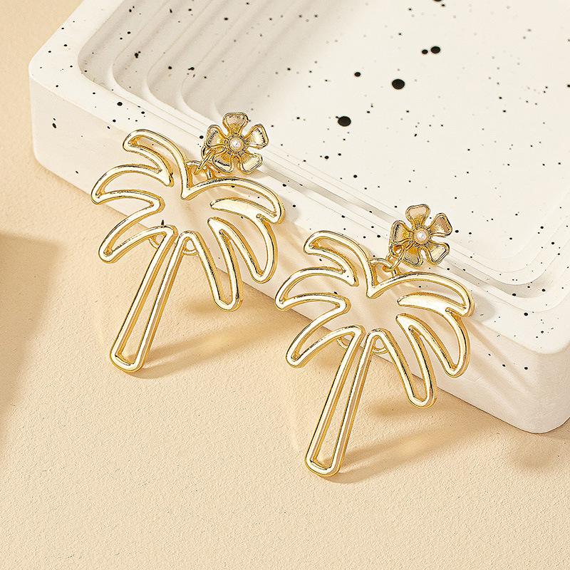 

Трендовые серьги-пусеты в виде дупла кокосовой пальмы - Женский шикарный и уникальный дизайн