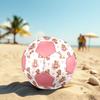 1PC Teddy Bears Balloons Abstract Colorful Soccer Ball Size 5 Football Machine Sewn Indoor/Outdoor Universal Football Gift W8