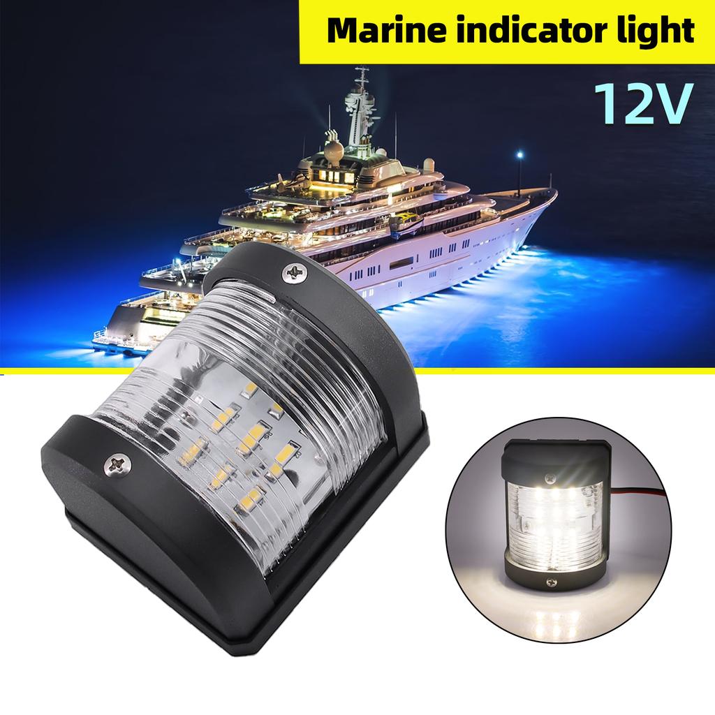 1 Pieces Boat Navigation Light 12V 24V Ship Light Marine Boat Sailing Light Lighting Yacht White LED Lights