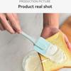 Silicone Spatula and Oil Brush Set - Heat Resistant, Detachable, 3 Pieces for Baking and Cooking