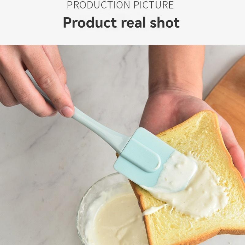 Silicone Spatula and Oil Brush Set - Heat Resistant, Detachable, 3 Pieces for Baking and Cooking
