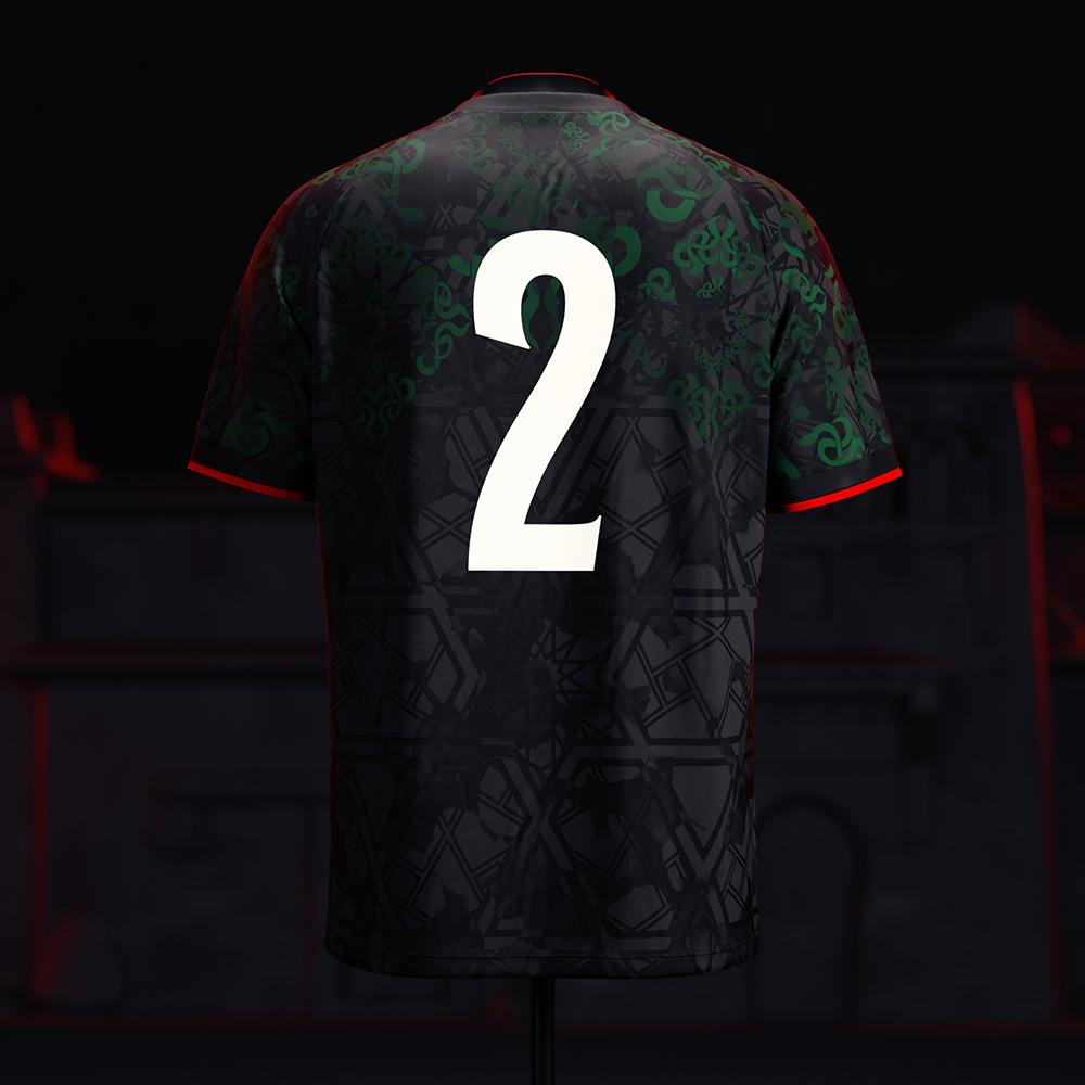 Marruecos Achraf Hakimi Camiseta de Herencia para Hombre y Mujer Camisetas Deportivas de Secado Rápido Transpirables Camisetas de Entrenamiento de Fútbol Para Aficionados 2026