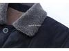 Men's Thickened Lambswool Cotton Jacket for Dad and Grandpa - Warm Winter Outerwear for Middle-Aged and Elderly.