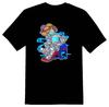 Space Slider Astronaut Tee Shirt Black