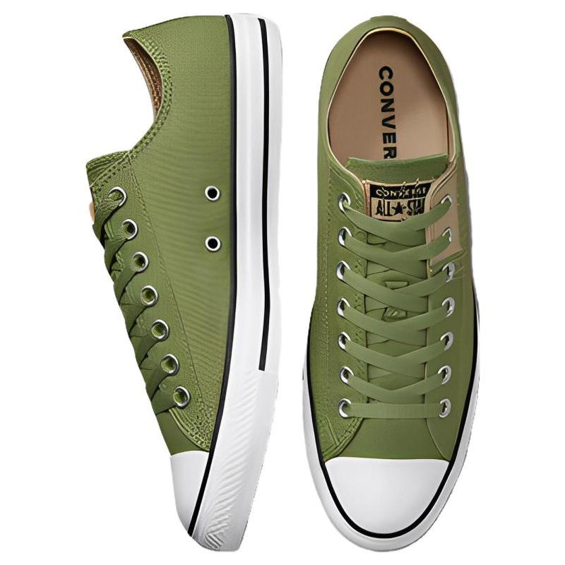 Converse Chuck Taylor All Star Stitched Comfortable & Versatile Low-Top Espadrilles Unisex Green