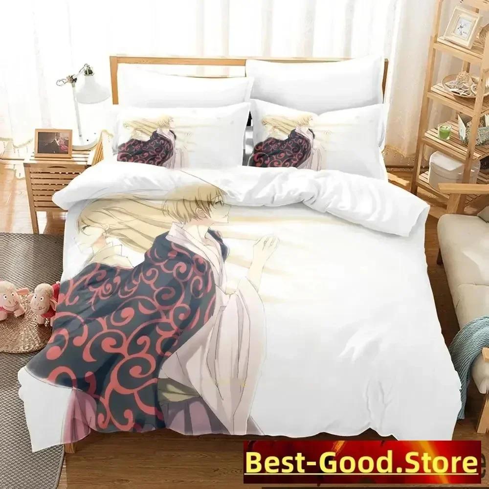 3D Print Anime Natsumes Book Of Friends Bedding Set Boys Girls Twin Queen King Size Duvet Cover Pillowcase Bed Boys Adult