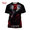 Japonské anime Jujutsu Kaisen 3D potisk tričko Harajuku pánské/dámské ležérní tričko s krátkým rukávem streetové cool