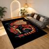 Dragon Mask Living Room Nonslip Area Rug Soft Carpet For Bedroom Game Playroom Sofa Office Home Decor Doormat Christmas Gift C9302647