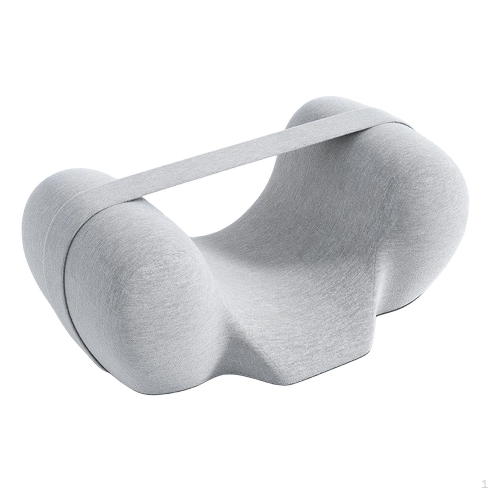 

Pillow Keeps The Head Straight, Professionally Designed for Side Sleepers, And Neck Support, светло-серый