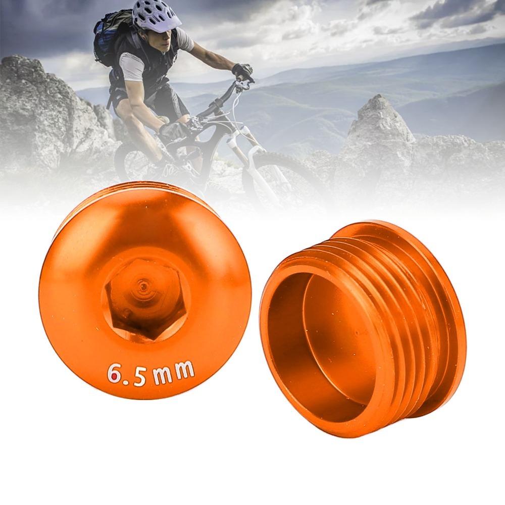 2 Stück M14 Gewinde Fahrradpedalschraubenabdeckung 6,5 mm Fahrradpedal-Staubschutz Fahrradpedalschutz