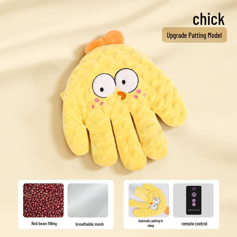 Baby Sleep Soothing Device: Electric Red Bean Anti-Startle, Anti-Gas Automatic Patting for Independent Sleep