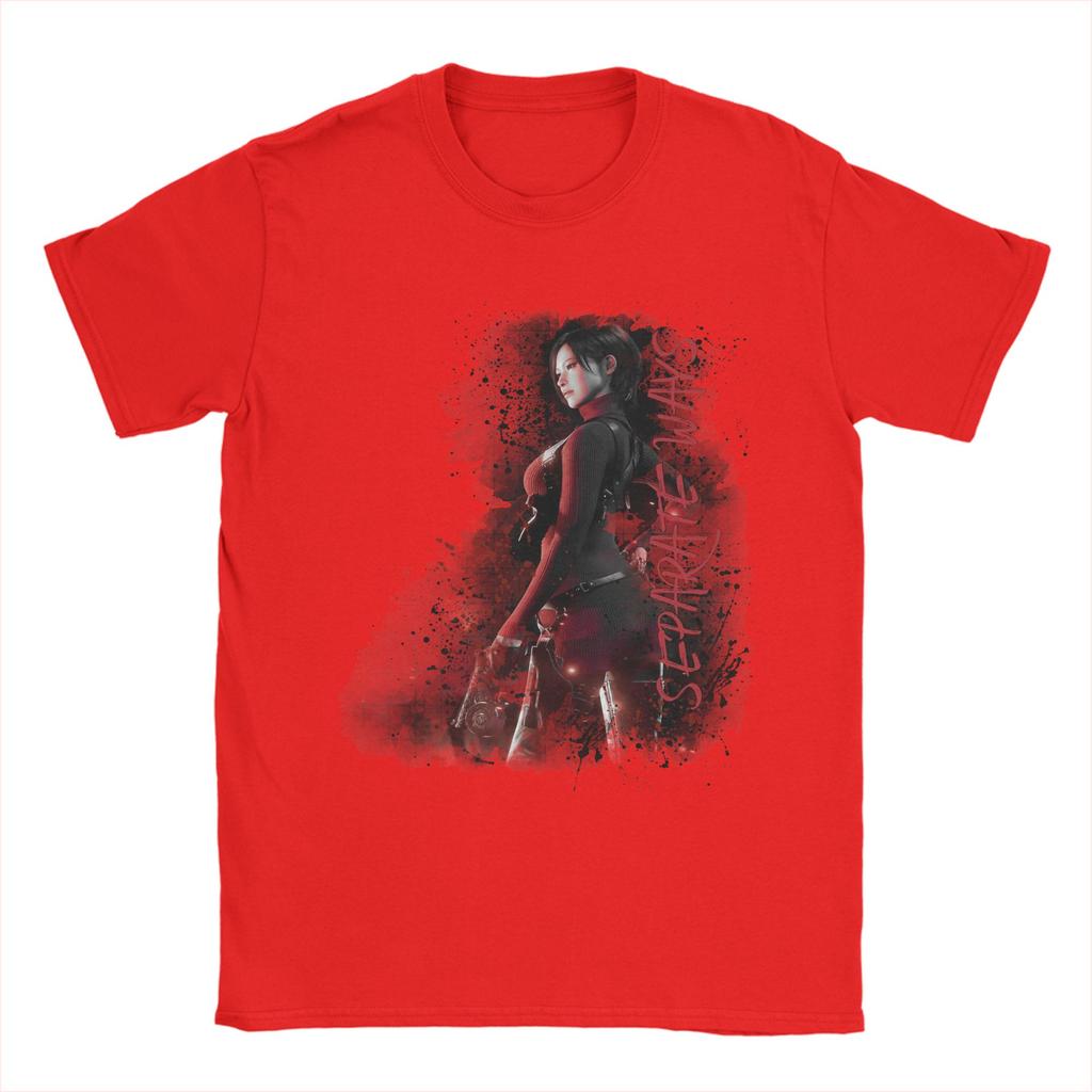 Separate Ways Ada Wong Tshirts Unisex Cotton Clothing Novelty Crewneck Short Sleeve