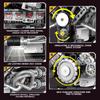 Moc Multiple Models Supercar Electric Rc App Controlled Engine Led Models Building Blocks Children'S Puzzle Toys Birthday Gifts