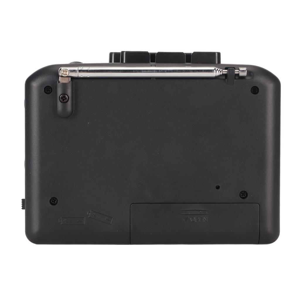 Portable Cassette Retro FM AM Radio Walkman with Speaker and Earphone Cassette to MP3 Converter Tape Player Recorder for Travel and Sports Player,