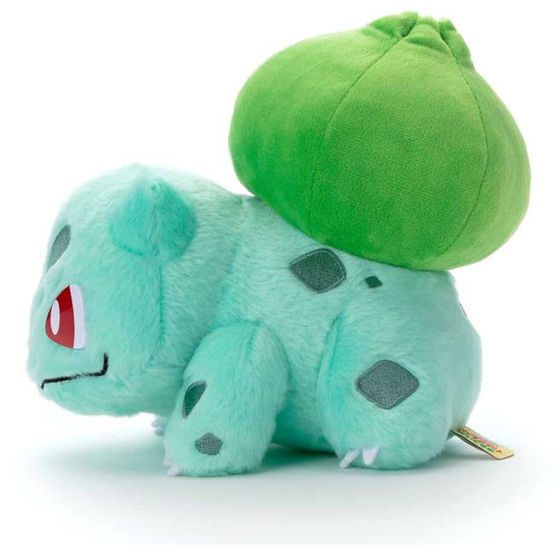Pokémon I Choose You! Pokémon Get Plush Toy Bulbasaur Plush Toy Width: Approx. 7.7 inches (19 cm)