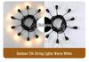 S14 Outdoor Waterproof LED Tent String Lights - High Brightness Pendant for Garden & Courtyard Decor