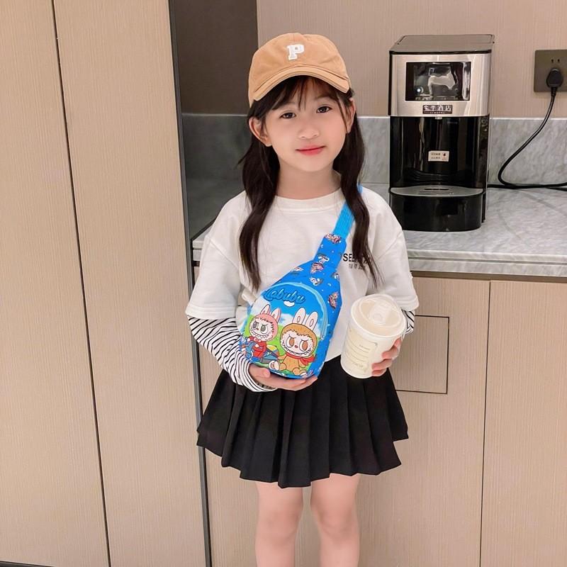 Kids Pattern Cartoon Single Shoulder Crossbody Chest Bag Fashion Gift