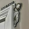 Door Frame Decor I Saw That Jesus Sign Door Corner Decoration Christian Home DIY