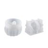 Moule en Silicone Tripode Citrouille 3D pour Bougie Parfumée Savon Plâtre Béton Artisanat DIY Outil de Fabrication de Cadeau d'Halloween