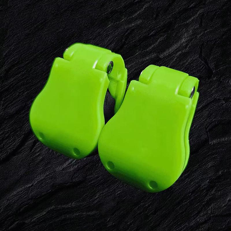 2PC Fishing Rod Fixed Clip Straps Fishing Pole Holder Compact Design Fishing Rod Fixer Wall Mounted Fishing Rod Holder