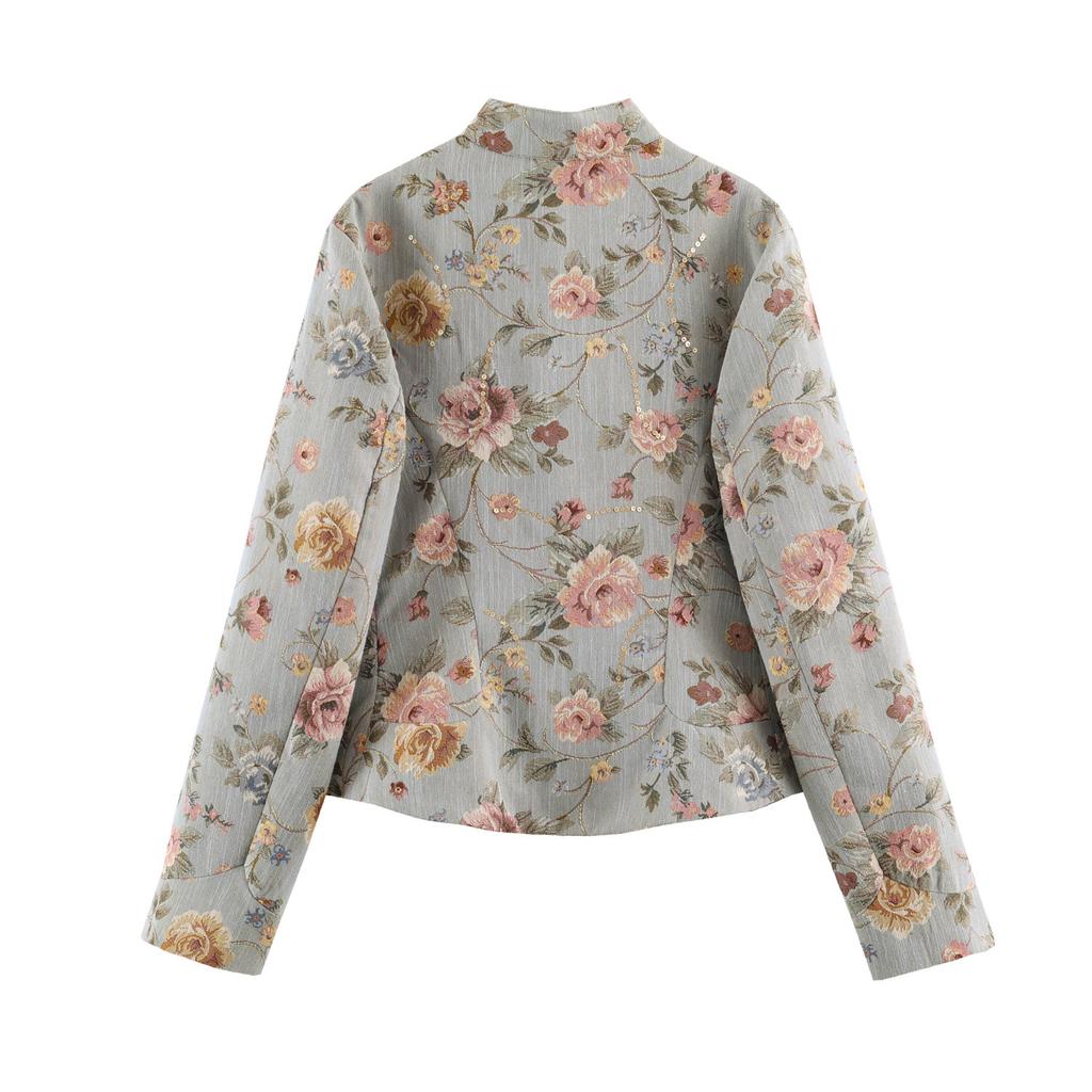  European and American Style, New Women's Clothing, Fashionable, Casual Jacquard Blazer 6895250 419