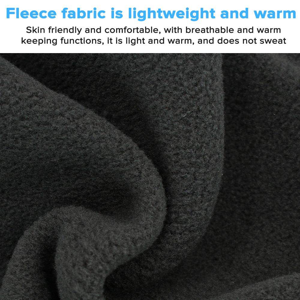 Quality Cycling Cap Ski Winter Solid Collor Windproof Caps Outdoor Sports Bib Cold Padded Hood Mask Plush Warm Hat Bike Bicycle