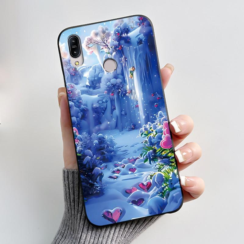 Casing For Asus Zenfone Max M2 ZB633KL X01AD X01BD Phone Case Aesthetic Fashion Cute Cat Black Silicone Shockproof Cover Bumper