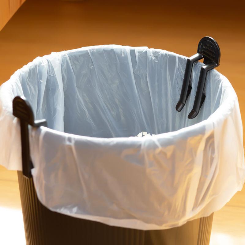 

20 шт. Практичный пластиковый зажим для мусорного пакета Фиксированный держатель для мешка для мусорного ведра Зажим для мусора Зажим для мусорного ведра Кухонные гаджеты для ванной комнаты KTY 20PCS