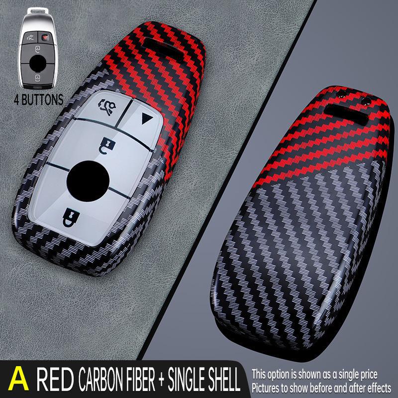 Mercedes-Benz Key Cover for C-Class E300L, A200L, GLC, GLE, GLA, CLA - High-End Female Shell, Elegant and Durable.
