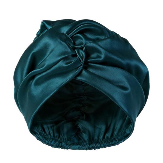 Women Sleeping Satin Hair Bonnet Adjustable Elastic Silk Braids Long Curly Hair Wrap Solid Color Breathable Hair Care Night Cap