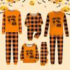 Halloween Print Family Matching Long Sleeved Parent-child Suit Home Clothes Suit