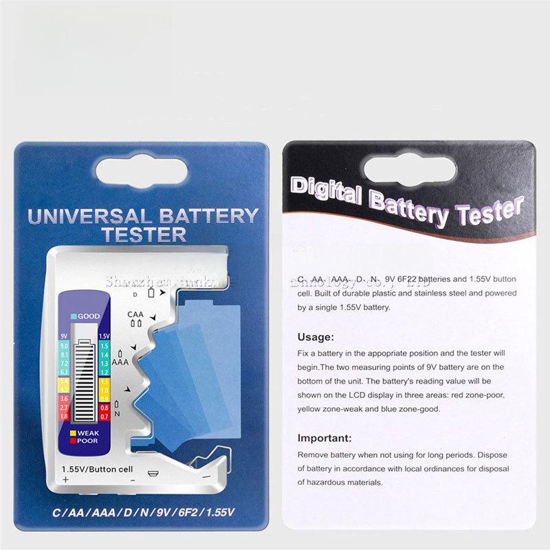 Wankesheng LCD Battery Capacity Tester BT-886