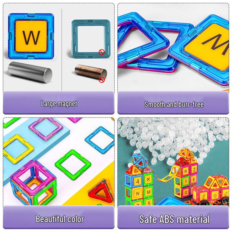 Magnetic Building Blocks Set