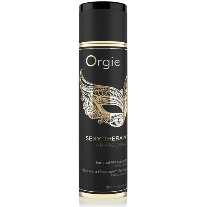 Huile de massage - Sexy Therapy - Afrodisiac - Fleurs d'Orient - 200 ml - 100% végétal