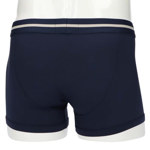 Emporio Armani ESSENTIAL MICROFIBER Men's Boxer Briefs, Front Closure, EU Size, Navy, 54047199, Size 68