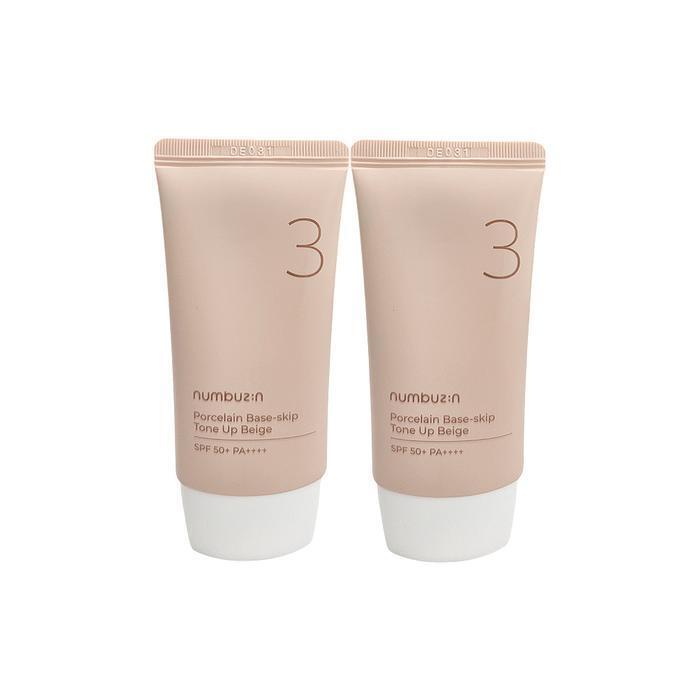 1+1 NUMBUZIN No. 3 Ceramic Texture Padeskip Tone-Up Beige 50ml (33254895)