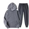 Completi casual tinta unita da donna Felpe con cappuccio calde Felpe Lunghe Pantaloni Larghi Tuta sportiva da donna Tuta da ginnastica Abbigliamento sportivo Completi due pezzi Outfit Tuta