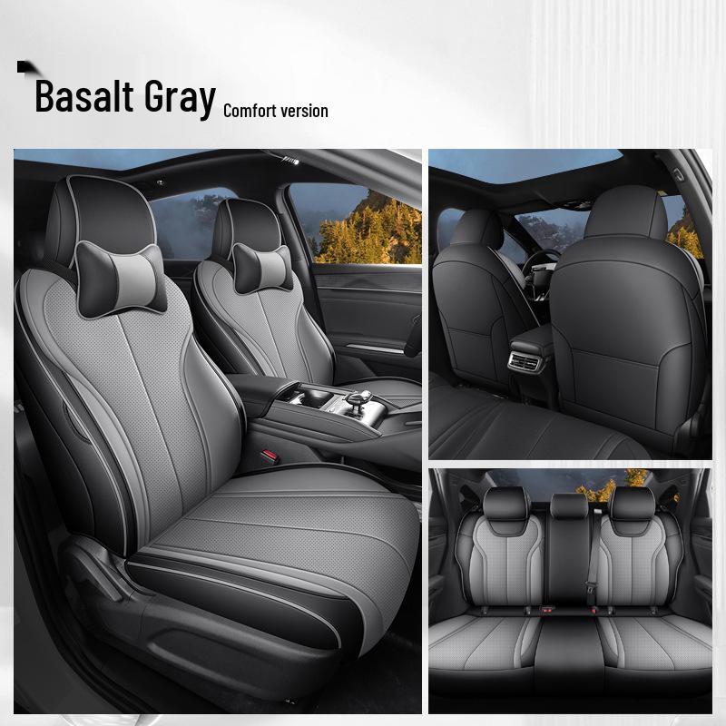 Universal Leather Car Seat Cushion for 25 BYD Qin PLUS DM-i Models
