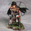 36cm Mikasa Ackerman Attack On Titan Anime Figure Rival Shingeki No Kyojin Levi Ackerman Action Figure Collection Model Doll Toy