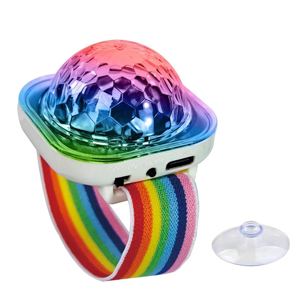 

Strobe Effect USB Wristband Lights RGB LED Wrist Ambient Lamp Disco Strobe Lights Home Party