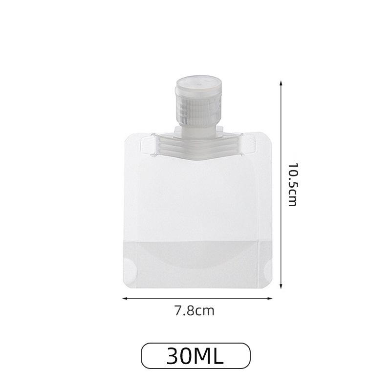 30/50/100ML Lotion Dispenser Bag Travel Reusable Pouches Shampoo Liquid Leakproof Refillable Cosmetic Packaging Storage Container