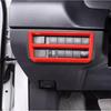 For Toyota Sequoia  2024 2025 Car Headlight Switch Frame Trim 1pcs Red