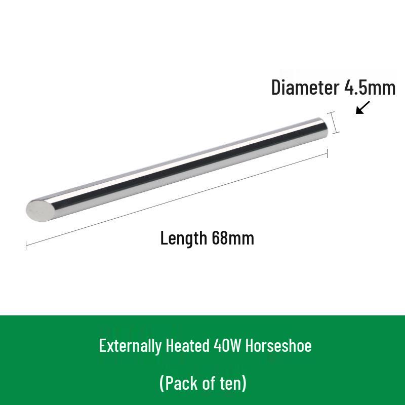 Lead-Free Eco-Friendly Electric Soldering Iron Tips: 30W/40W/60W - Universal Round, Pointed, Knife-Edge, and Horseshoe Styles.