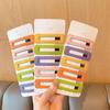 Trendy Candy Color Hairpin for Girls – Side Clip for Bangs & Baby Hair, BB Clip, Barrette Headwear