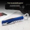 Abdo Stainless Steel 4-in-1 Multifunction Wine Bottle Opener